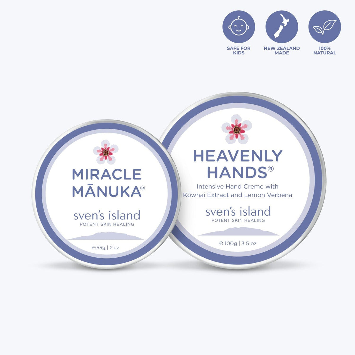 Miracle Manuka + Heavenly Hands Bundle BODY Sven’s Island New Zealand 