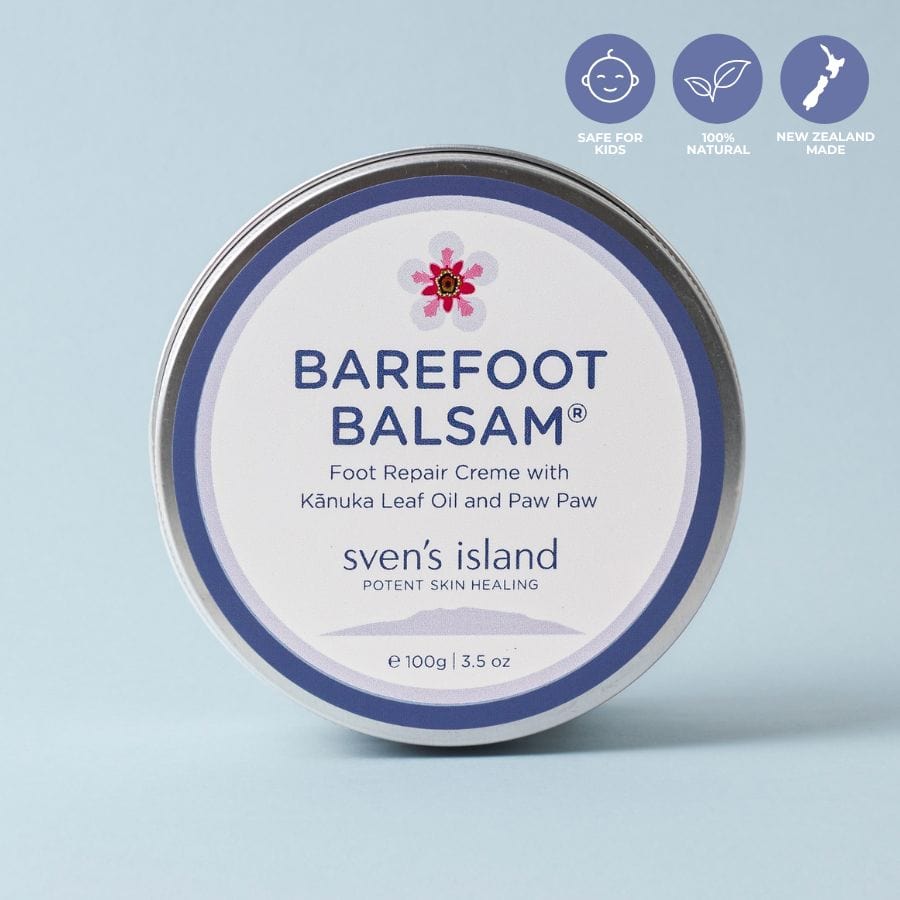 Sven’s Island New Zealand Barefoot Balsam - Foot and Leg Repair Cream Eczema Cream