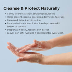 Sven’s Island New Zealand Manuka Kiss Body Wash - 400ml Eczema Cream