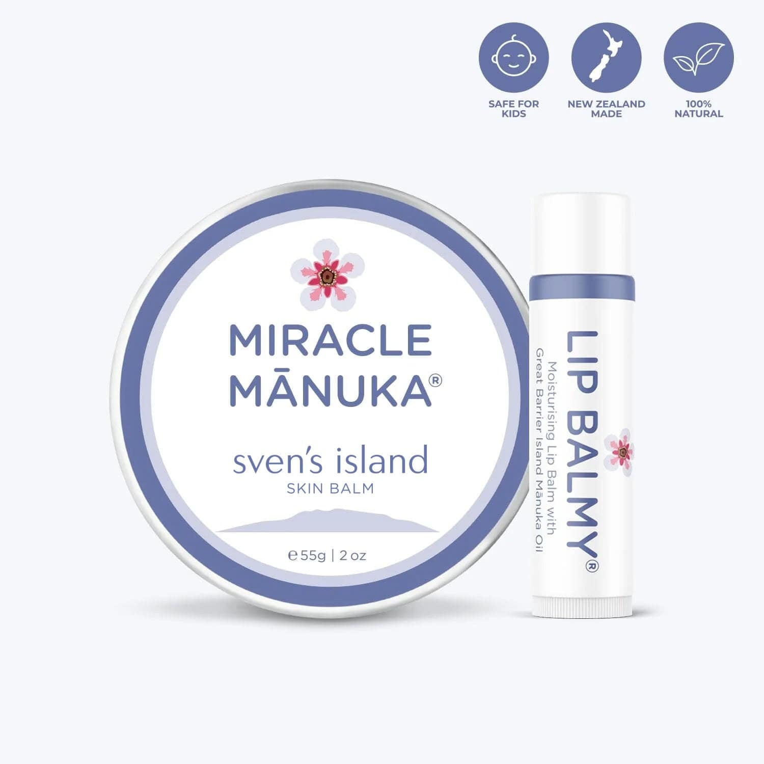 Miracle Manuka 55g + Lip Balmy Bundle
