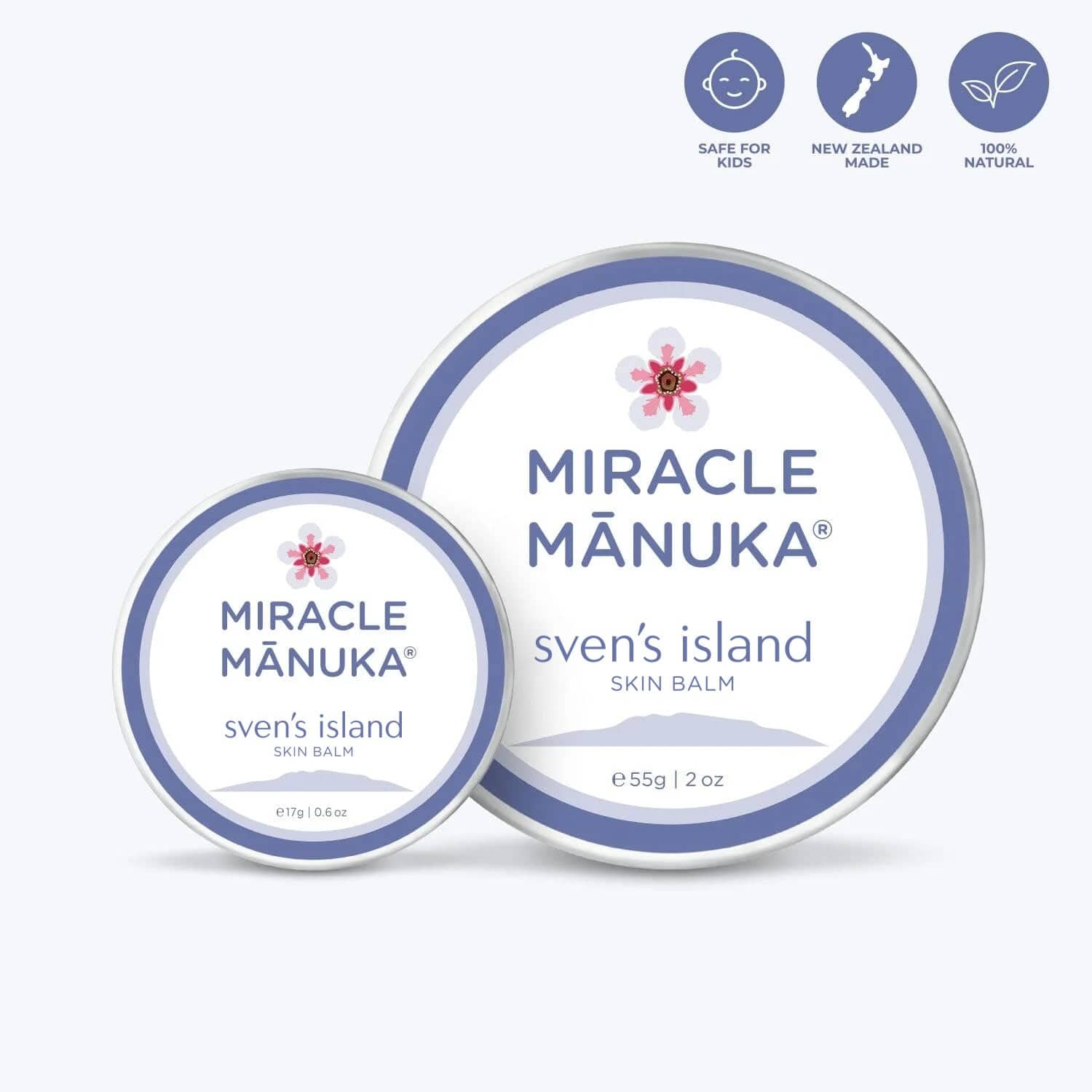 Miracle Manuka Bundle - Skin Repair Ointment 55gm tin and 17gm tin