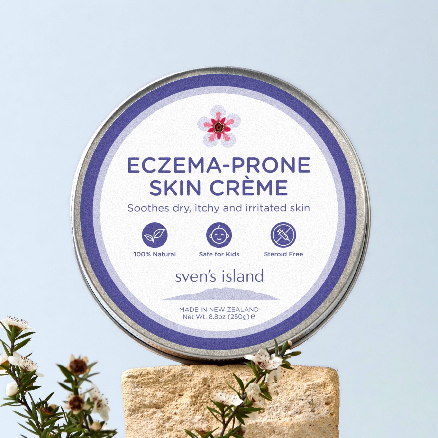 Sven’s Island New Zealand Miracle Manuka - Crème 250g Eczema Cream