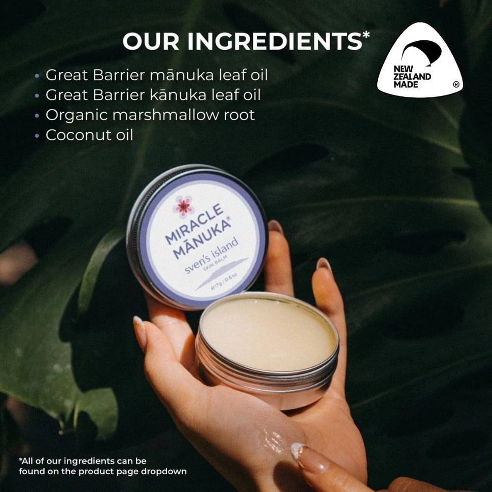 Sven’s Island New Zealand Miracle Manuka - Skin Repair Ointment 17g Eczema Cream