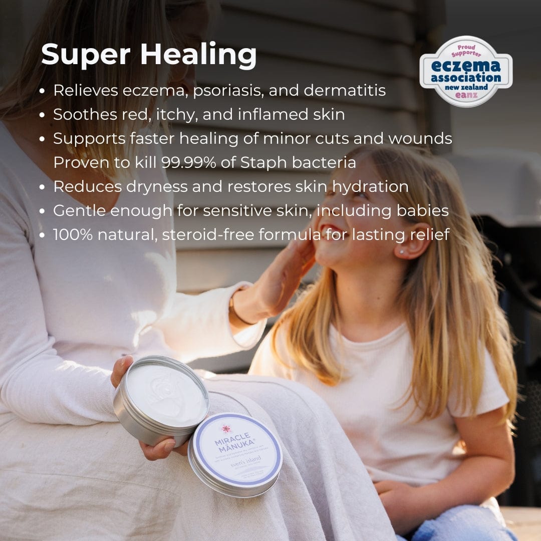 Sven’s Island New Zealand Miracle Manuka - Crème 250g Eczema Cream